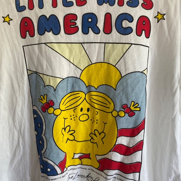 Little Miss Americano Tshirt size M - Picture 3 of 3